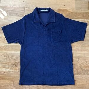 Terry Navy Polo